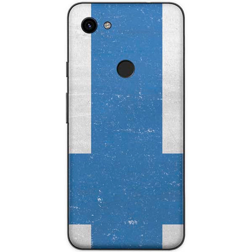 Finland Flag Distressed Google Pixel 3a XL Skin
